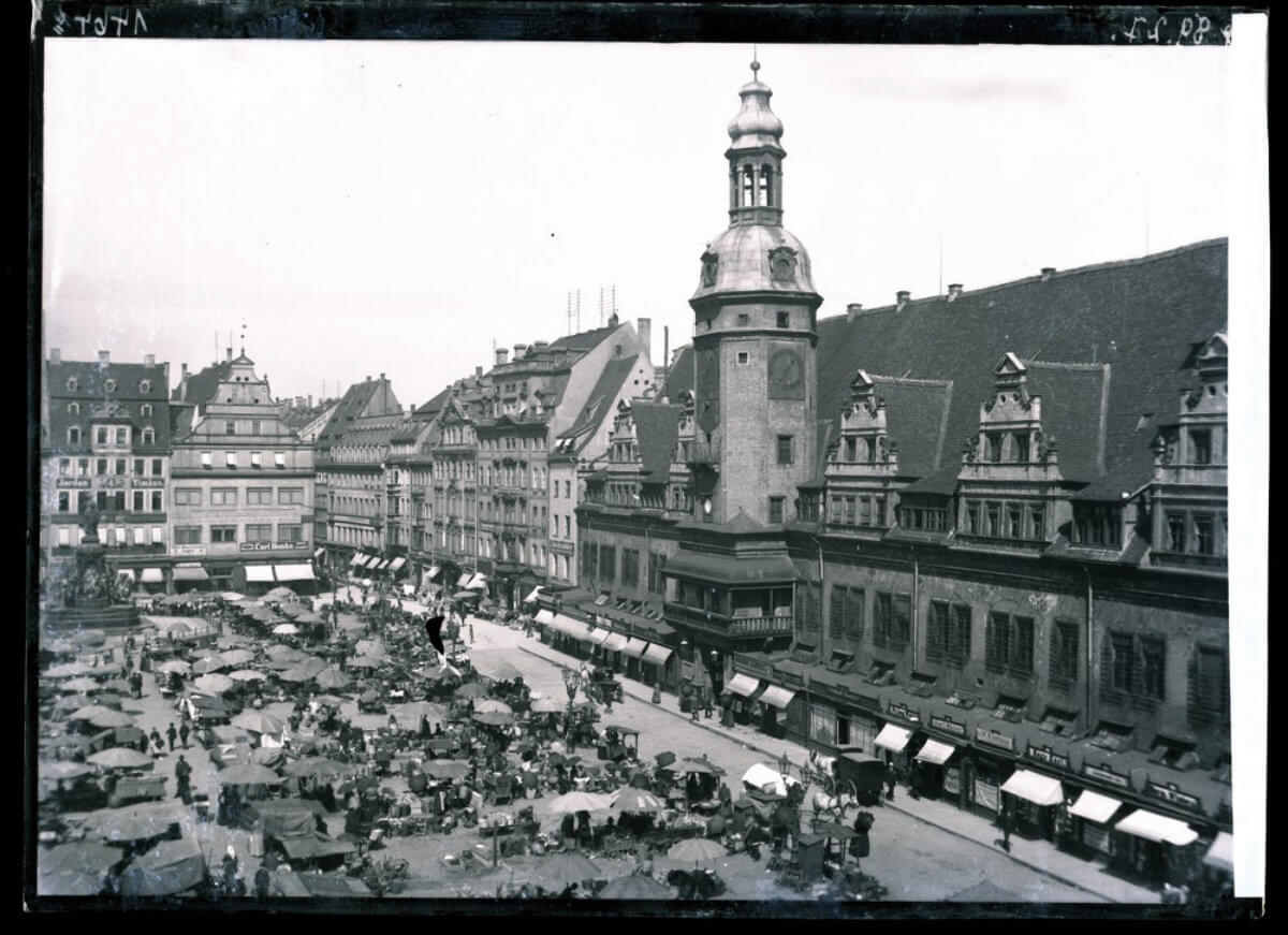 Altes Rathaus Leipzig, 1906