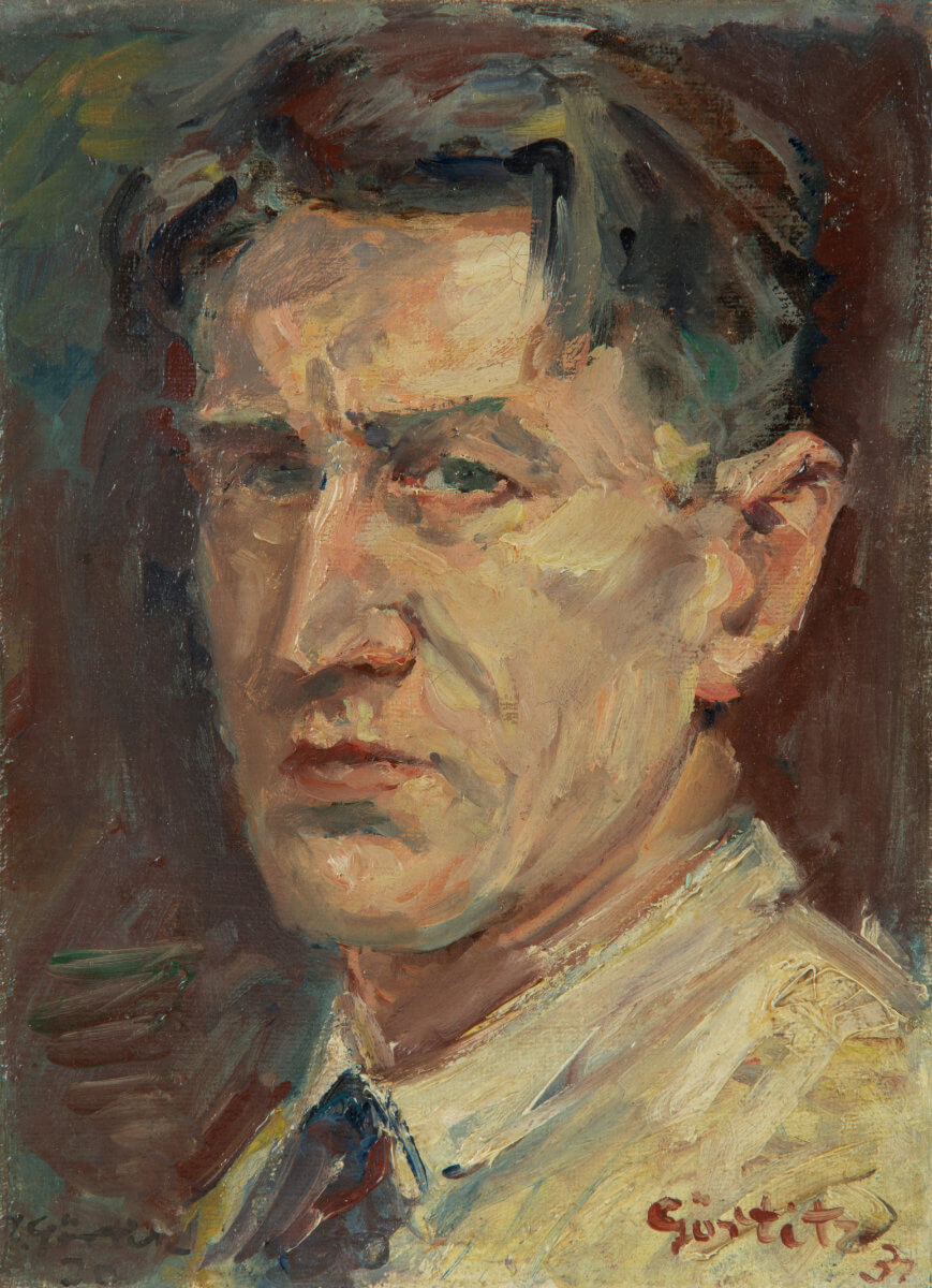 Selbstportrait (1931), Öl/Lwd.