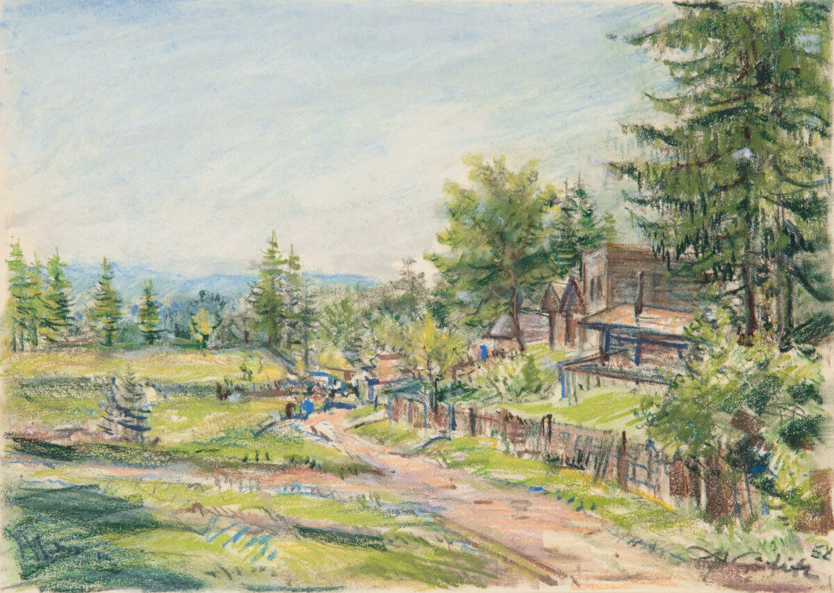Seeshaupt, Urlichsau (1952), Pastell