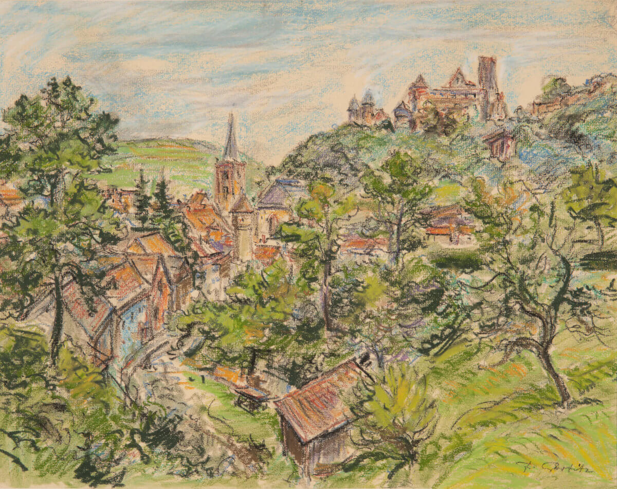 Wertheim am Main (nicht datiert), Pastell