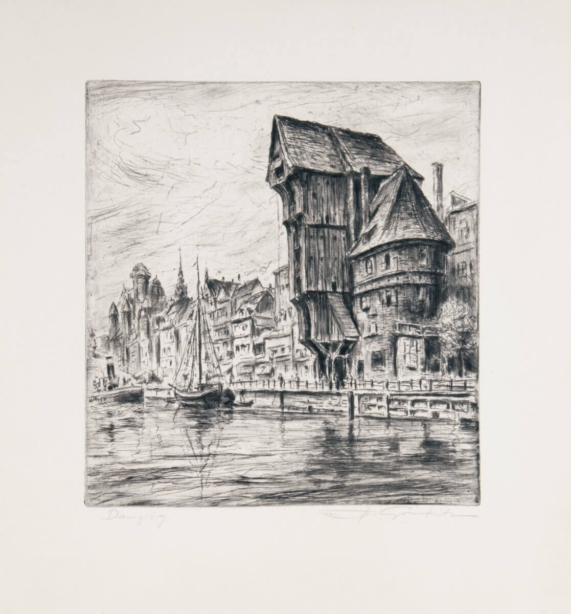 Danzig, Krantor (1943), Überfolio, Zink