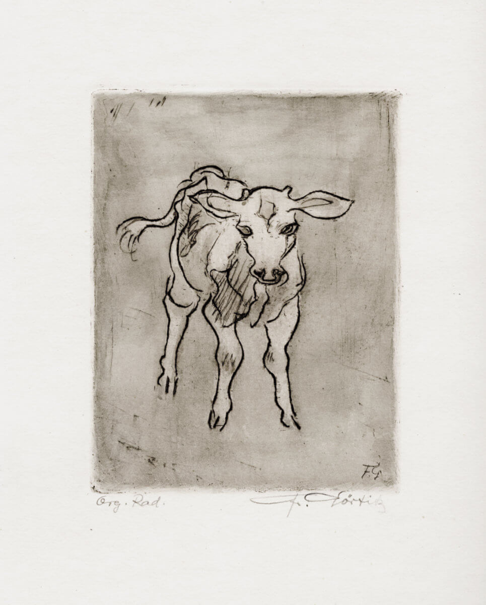 Kälbchen (nicht datiert), Quart