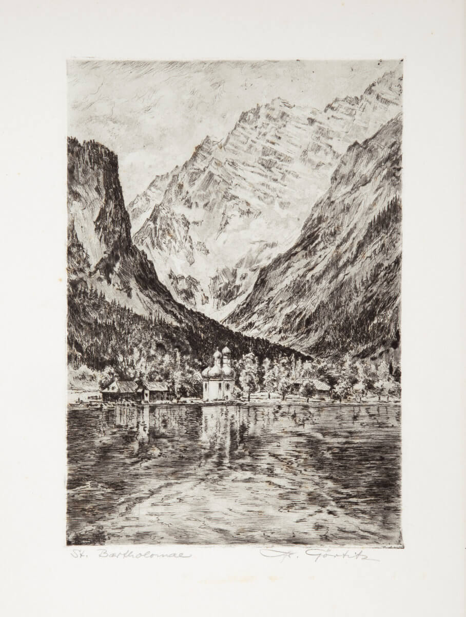 Königssee, St. Bartholomä (1937) Überfolio