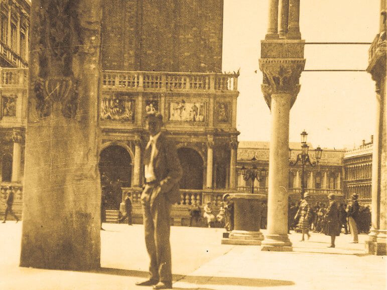 Friedrich Görtitz in Venedig, 1926