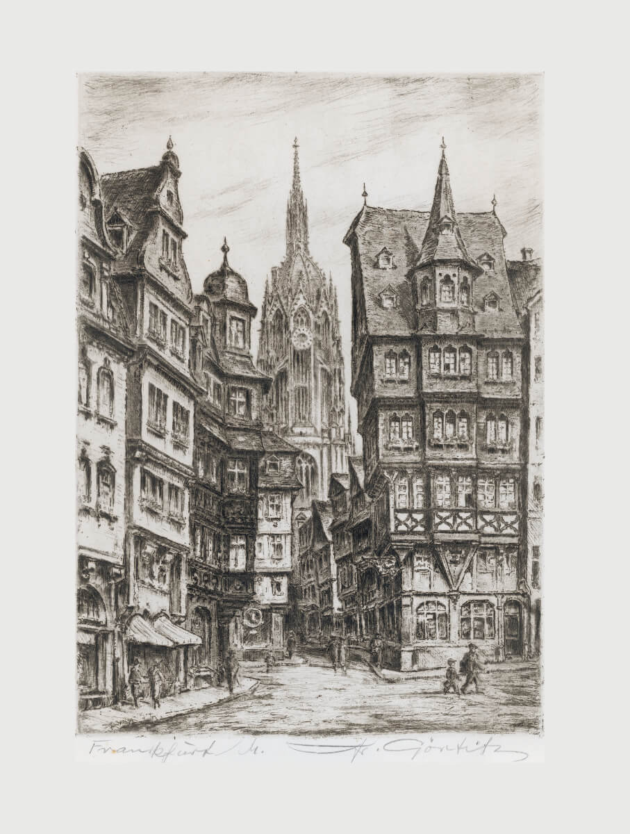 Frankfurt/M. (1938), Folio, Kaltnadel