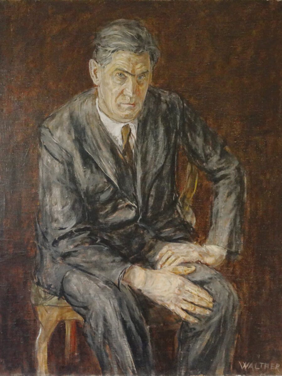 1935 entstand dieses großformatige Ölbild von Görtitz